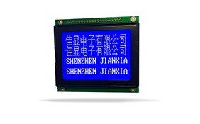 中文字庫設備液晶模塊JXD12864BF 蘭屏